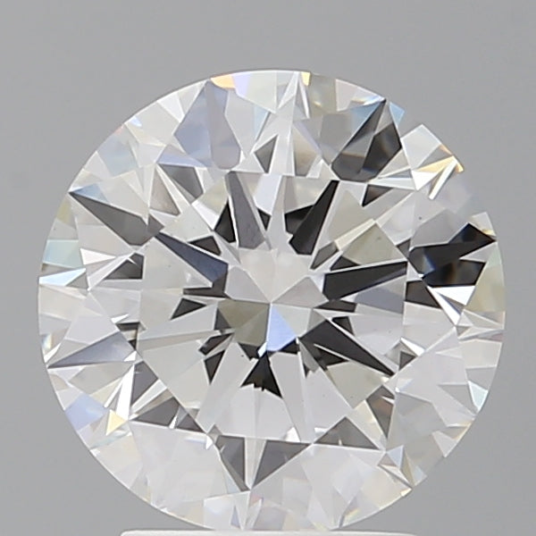3.00 Carat Round Shaped, Excellent Cut, E Color, VVS2 Clarity, IGI Certified Lab Grown Diamond