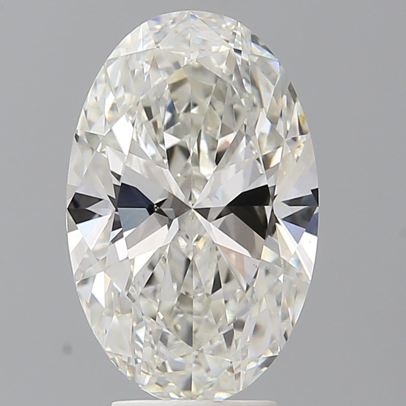 4.52 Carat Oval Shaped, Ideal Cut, G Color, VS1 Clarity, IGI Certified Lab Grown Diamond