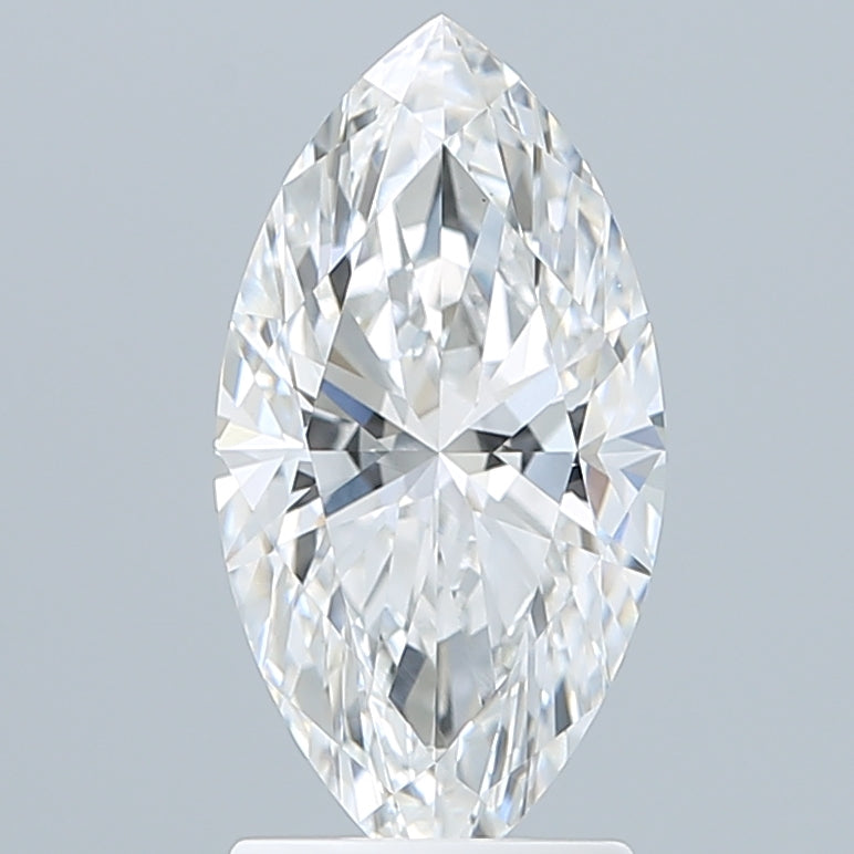 2.09 Carat Marquise Shaped, Ideal Cut, E Color, VVS2 Clarity, IGI Certified Lab Grown Diamond