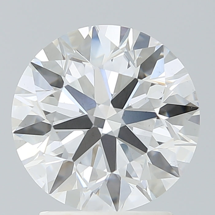 2.35 Carat Round Shaped, Ideal Cut, F Color, VS1 Clarity, IGI Certified Lab Grown Diamond