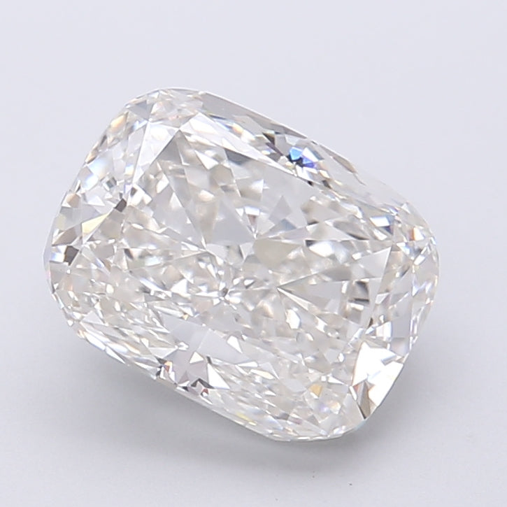 3.04 Carat Cushion Shaped, Very Good Cut, VVS2 Clarity, IGI Certified Lab Grown Diamond