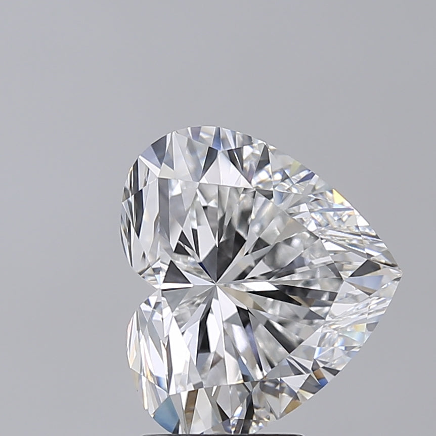 4.02 Carat Heart Shaped, Very Good Cut, E Color, VVS2 Clarity, IGI Certified Lab Grown Diamond