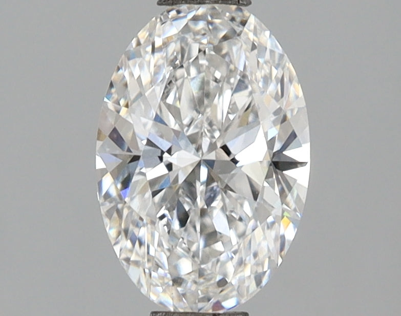 1.09 Carat Oval Shaped, Ideal Cut, D Color, VS1 Clarity, IGI Certified Lab Grown Diamond