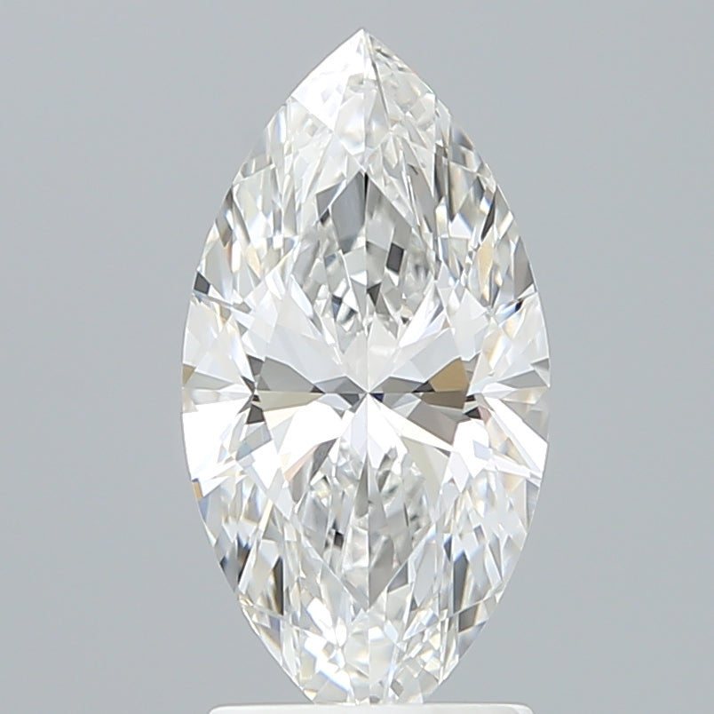 2.10 Carat Marquise Shaped, Ideal Cut, E Color, VVS2 Clarity, IGI Certified Lab Grown Diamond