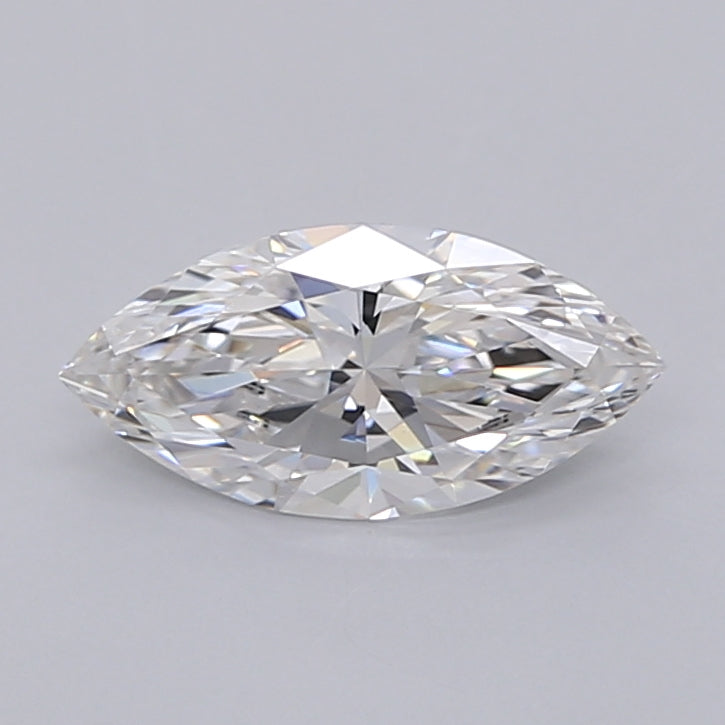 1.03 Carat Marquise Shaped, Ideal Cut, D Color, VVS2 Clarity, IGI Certified Lab Grown Diamond