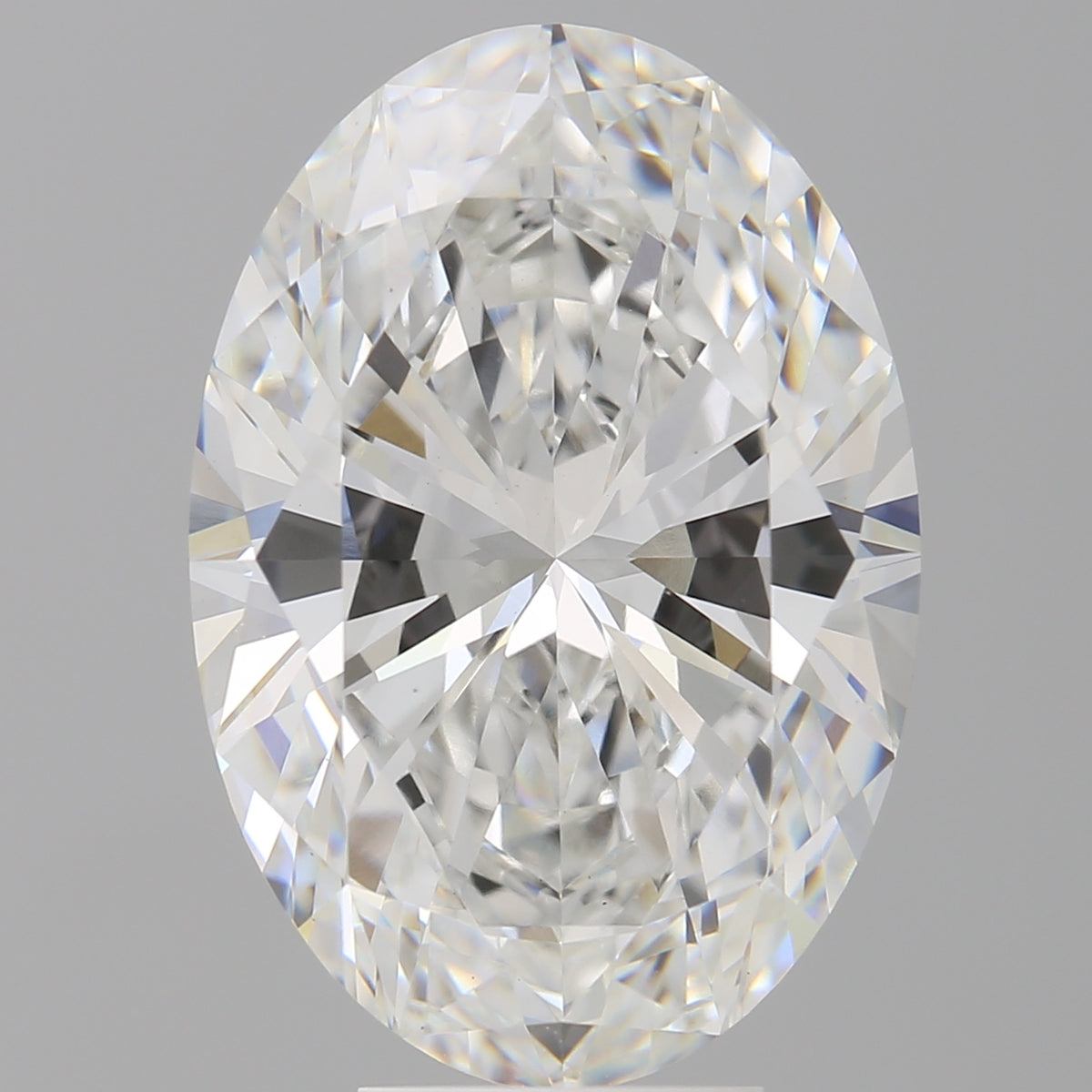 7.10 Carat Oval Shaped, Ideal Cut, E Color, VVS2 Clarity, IGI Certified Lab Grown Diamond