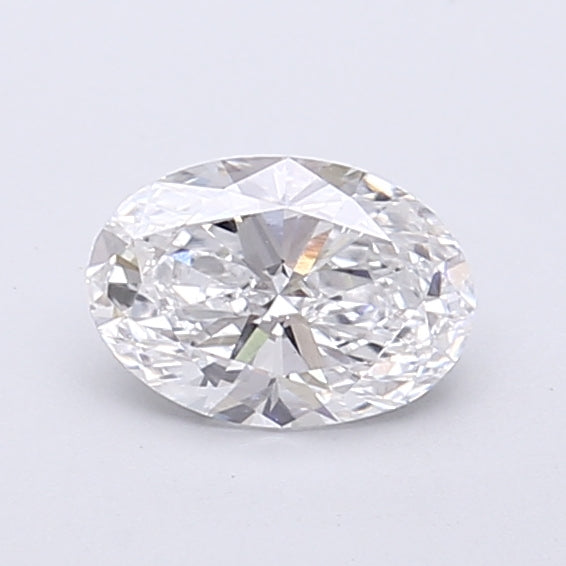 0.61 Carat Oval Shaped, Very Good Cut, D Color, VS1 Clarity, IGI Certified Lab Grown Diamond