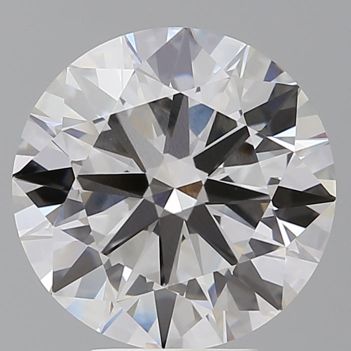 5.55 Carat Round Shaped, Ideal Cut, F Color, VVS2 Clarity, IGI Certified Lab Grown Diamond