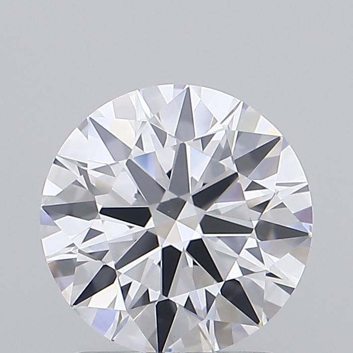 1.54 Carat Round Shaped, Ideal Cut, D Color, VS1 Clarity, IGI Certified Lab Grown Diamond