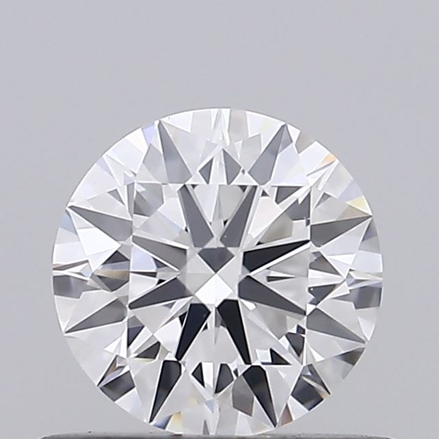0.54 Carat Round Shaped, Ideal Cut, D Color, VVS2 Clarity, IGI Certified Lab Grown Diamond
