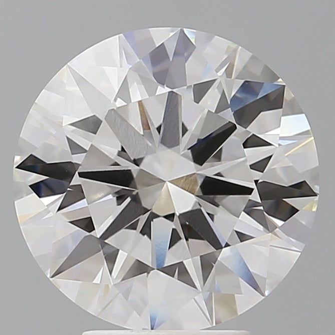 4.58 Carat Round Shaped, Ideal Cut, F Color, VVS2 Clarity, IGI Certified Lab Grown Diamond