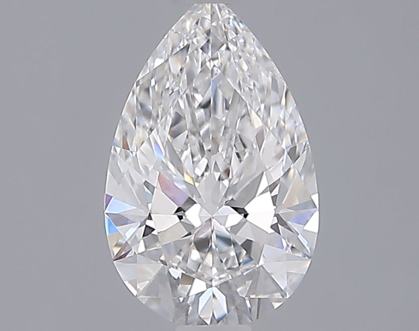 1.34 Carat Pear Shaped, Ideal Cut, D Color, VVS2 Clarity, IGI Certified Lab Grown Diamond