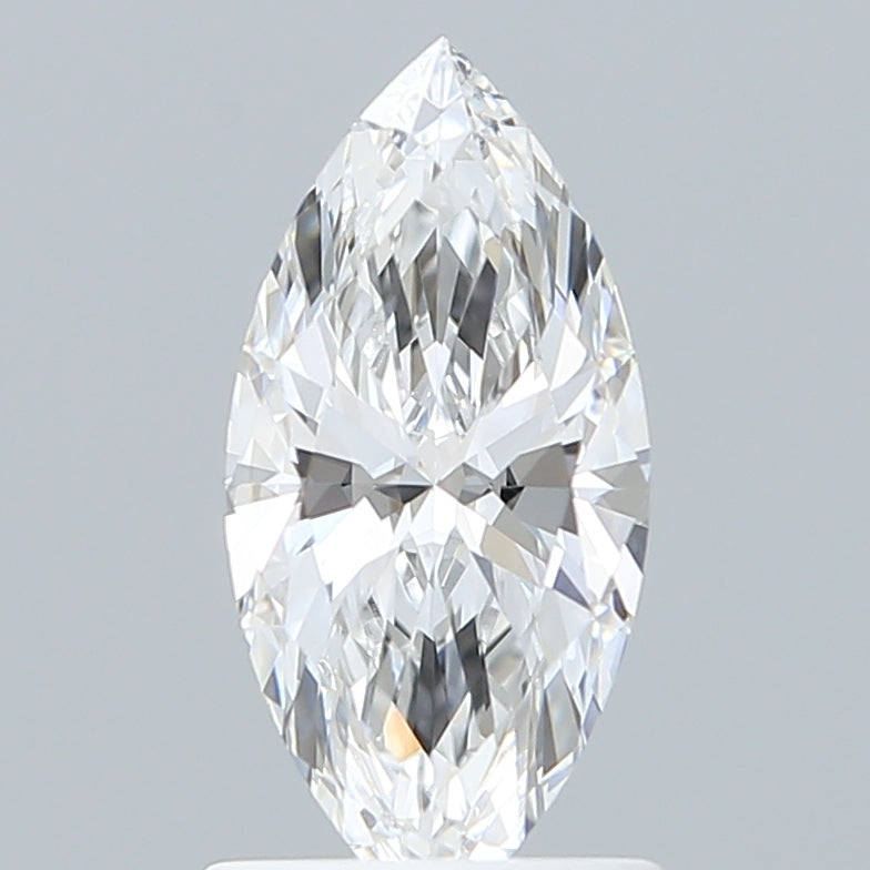 1.11 Carat Marquise Shaped, Ideal Cut, E Color, VVS2 Clarity, IGI Certified Lab Grown Diamond
