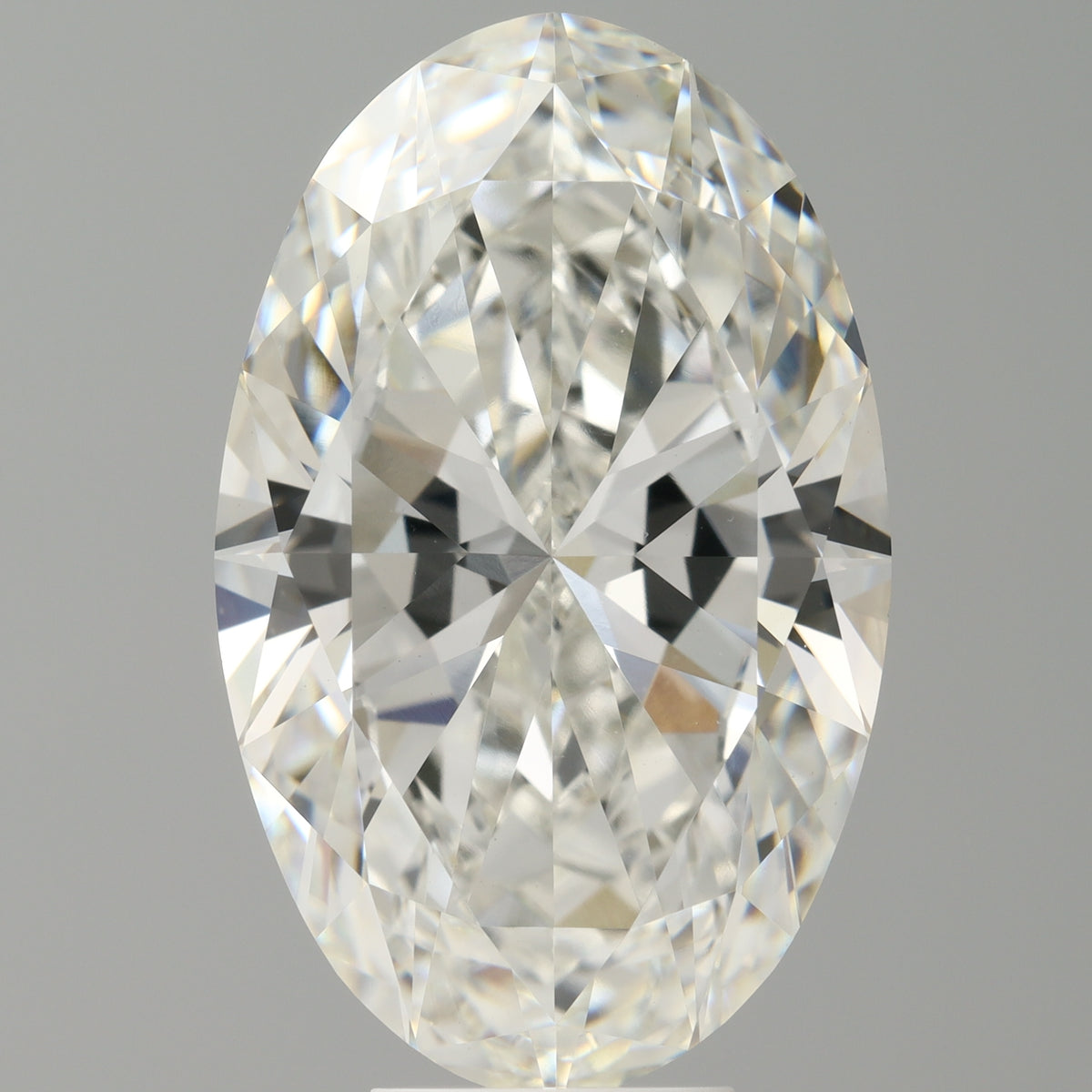 8.07 Carat Oval Shaped, Ideal Cut, F Color, VVS2 Clarity, IGI Certified Lab Grown Diamond