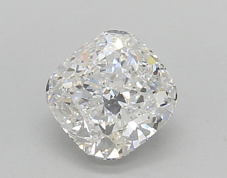 1.23 Carat Cushion Shaped, Excellent Cut, E Color, VVS2 Clarity, IGI Certified Lab Grown Diamond