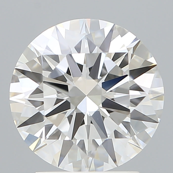 2.46 Carat Round Shaped, Ideal Cut, F Color, VVS2 Clarity, IGI Certified Lab Grown Diamond