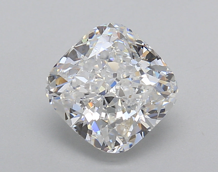 2.02 Carat Cushion Shaped, Excellent Cut, D Color, VVS1 Clarity, IGI Certified Lab Grown Diamond