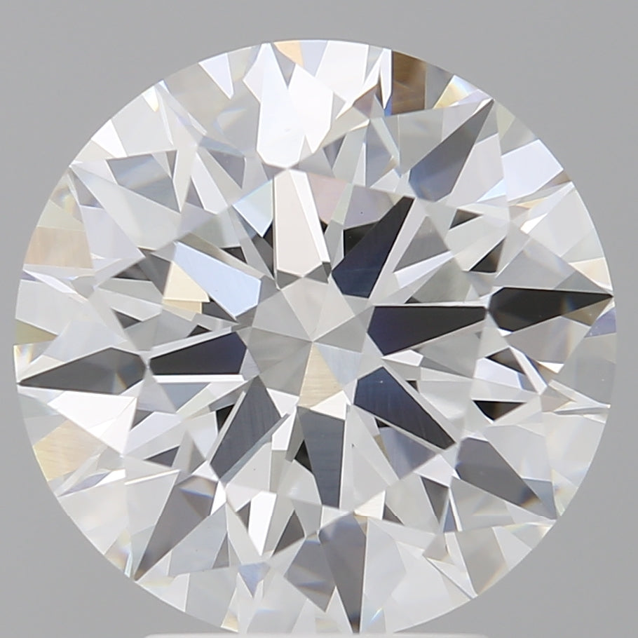 4.10 Carat Round Shaped, Ideal Cut, E Color, VVS2 Clarity, IGI Certified Lab Grown Diamond