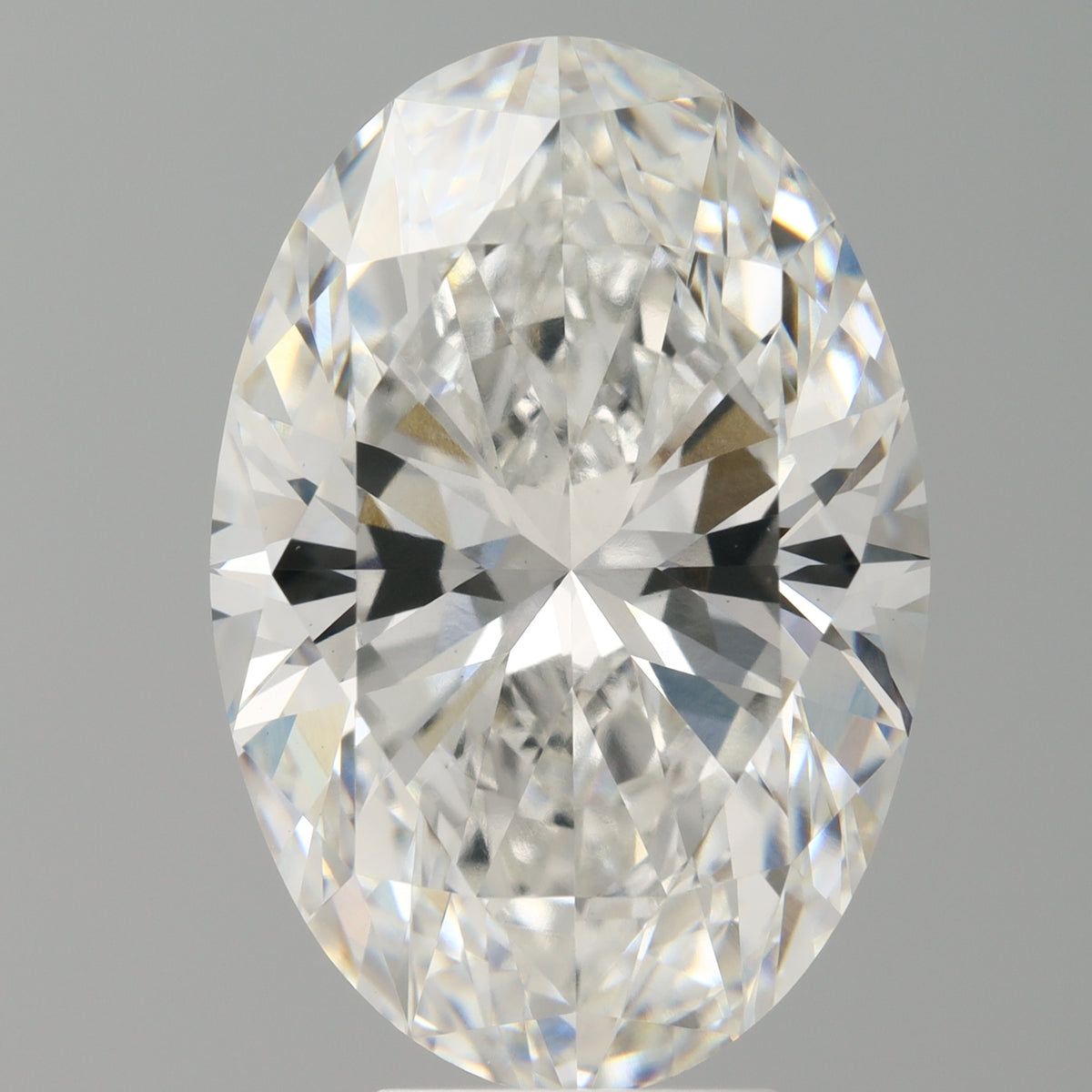 7.04 Carat Oval Shaped, Ideal Cut, E Color, VVS2 Clarity, IGI Certified Lab Grown Diamond