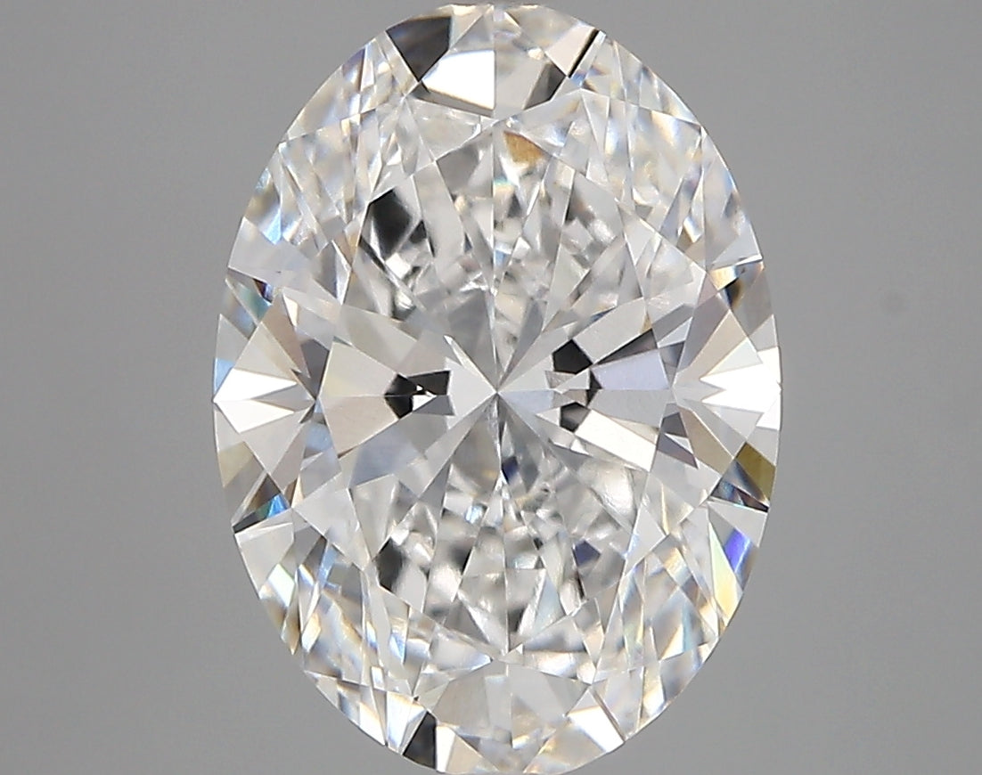 4.00 Carat Oval Shaped, Very Good Cut, E Color, VVS1 Clarity, IGI Certified Lab Grown Diamond