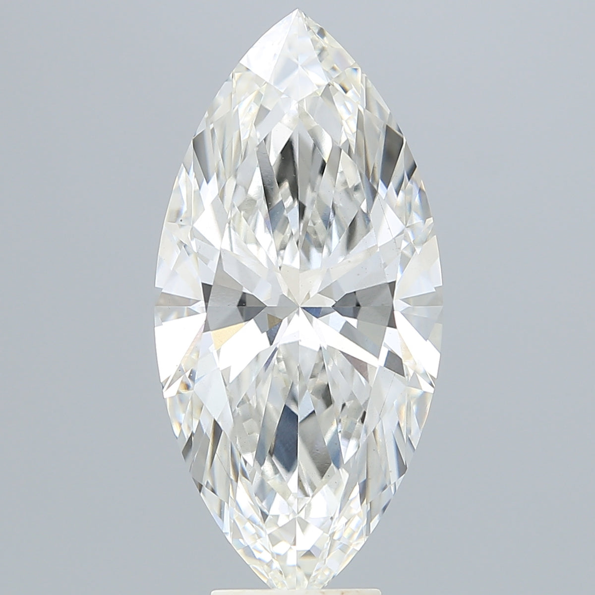 7.19 Carat Marquise Shaped, Excellent Cut, G Color, VVS2 Clarity, IGI Certified Lab Grown Diamond