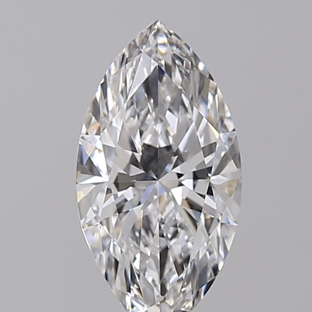 1.22 Carat Marquise Shaped, Ideal Cut, D Color, VVS1 Clarity, IGI Certified Lab Grown Diamond