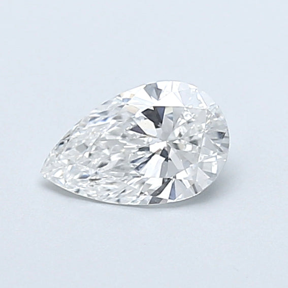 0.69 Carat Pear Shaped, Very Good Cut, E Color, VVS2 Clarity, IGI Certified Lab Grown Diamond