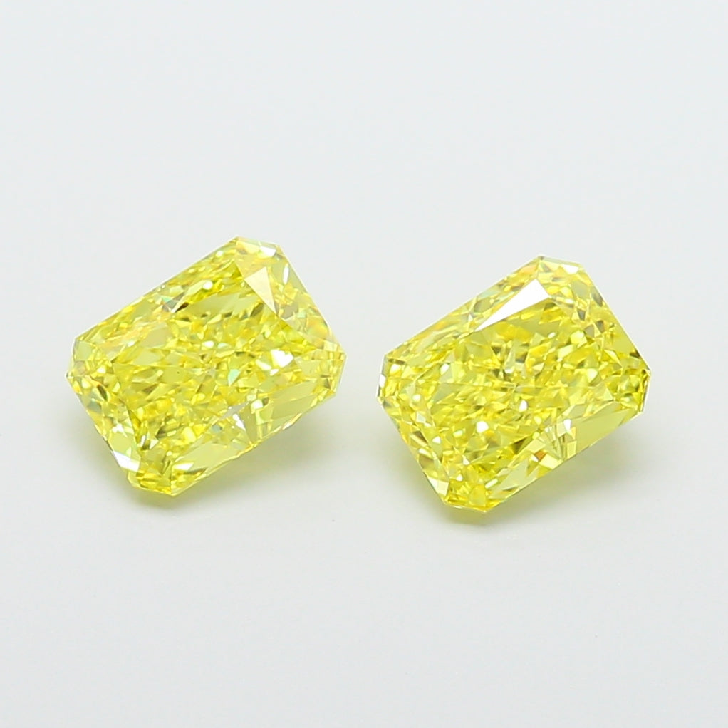 1.42 Carat Radiant Shaped, Excellent Cut, VS1 Clarity, IGI Certified Lab Grown Diamond