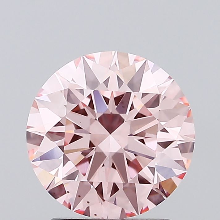 2.07 Carat Round Shaped, Ideal Cut, VVS2 Clarity, IGI Certified Lab Grown Diamond