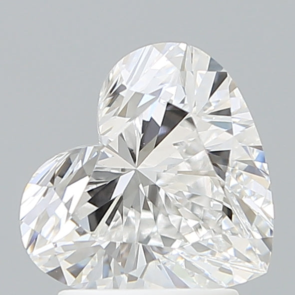 2.16 Carat Heart Shaped, Ideal Cut, D Color, VVS2 Clarity, IGI Certified Lab Grown Diamond