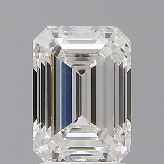 2.10 Carat Emerald Shaped, Ideal Cut, D Color, VS1 Clarity, IGI Certified Lab Grown Diamond