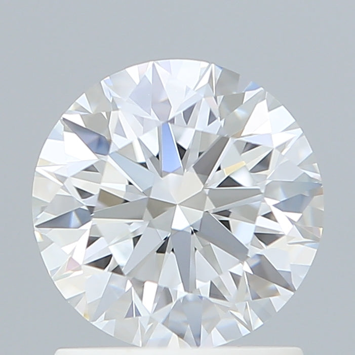 1.35 Carat Round Shaped, Excellent Cut, E Color, VVS2 Clarity, IGI Certified Lab Grown Diamond