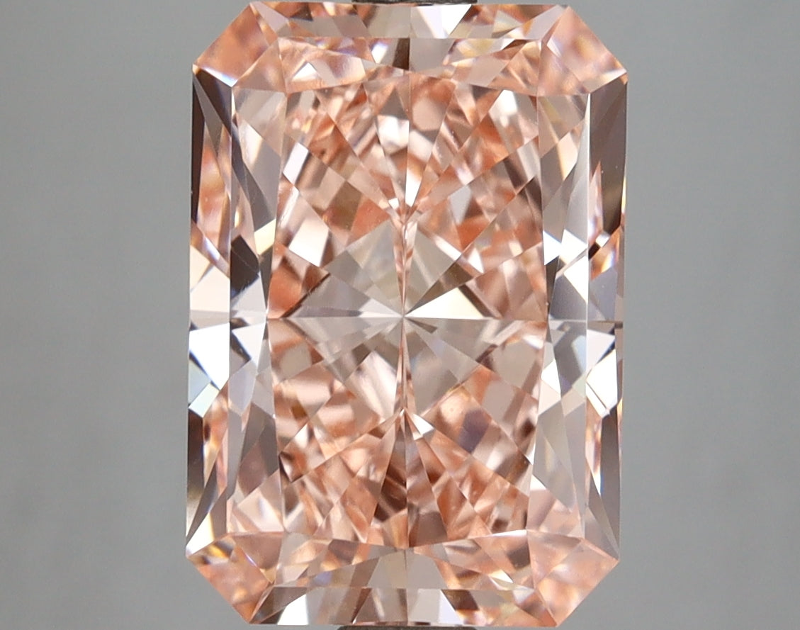 5.01 Carat Radiant Shaped, Excellent Cut, VVS2 Clarity, IGI Certified Lab Grown Diamond