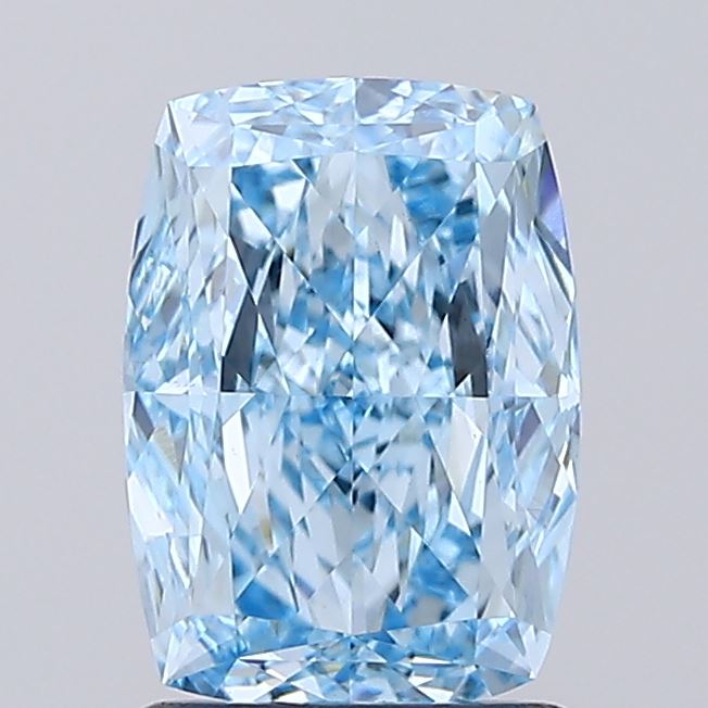 1.53 Carat Cushion Shaped, Excellent Cut, VVS2 Clarity, IGI Certified Lab Grown Diamond