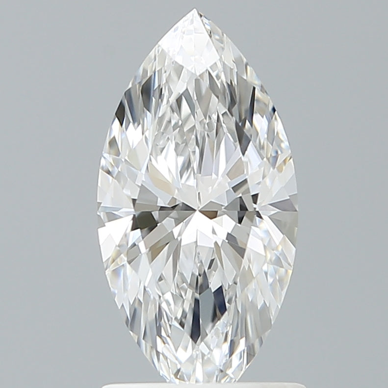 1.30 Carat Marquise Shaped, Ideal Cut, D Color, VVS1 Clarity, IGI Certified Lab Grown Diamond