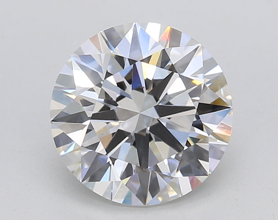 2.70 Carat Round Shaped, Excellent Cut, F Color, VS1 Clarity, GIA Certified Lab Grown Diamond