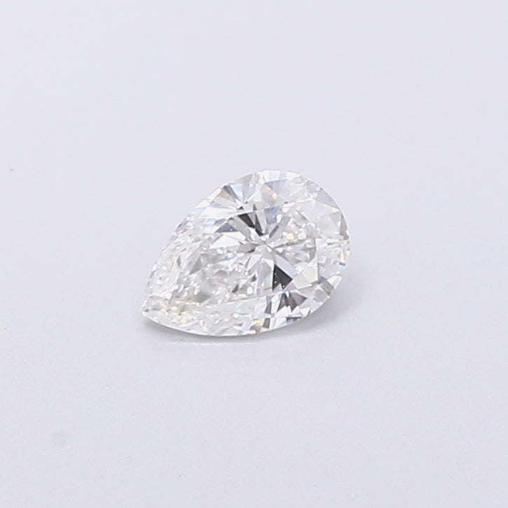 0.35 Carat Pear Shaped, Very Good Cut, D Color, VVS2 Clarity, IGI Certified Lab Grown Diamond
