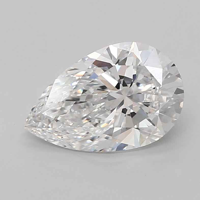 2.24 Carat Pear Shaped, Very Good Cut, E Color, VVS2 Clarity, IGI Certified Lab Grown Diamond