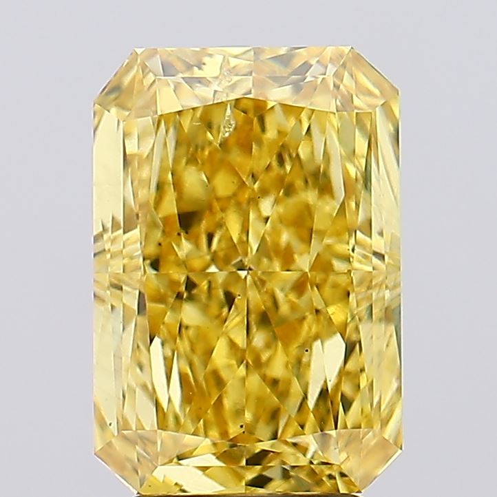 4.50 Carat Radiant Shaped, Excellent Cut, SI1 Clarity, IGI Certified Lab Grown Diamond