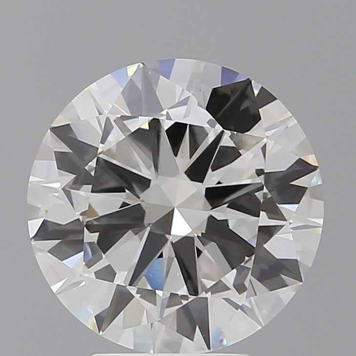 4.53 Carat Round Shaped, Excellent Cut, F Color, VS1 Clarity, IGI Certified Lab Grown Diamond