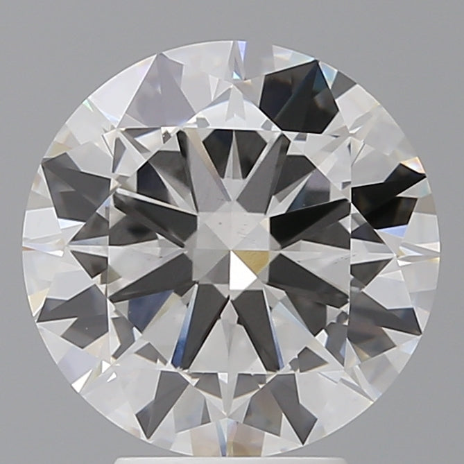 4.50 Carat Round Shaped, Excellent Cut, F Color, VS1 Clarity, IGI Certified Lab Grown Diamond