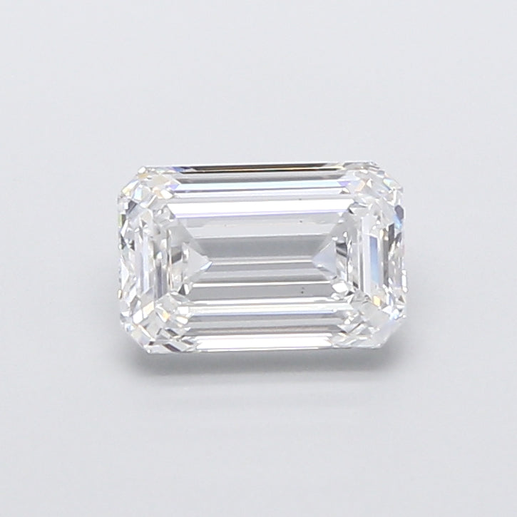 2.08 Carat Emerald Shaped, Very Good Cut, D Color, VS1 Clarity, IGI Certified Lab Grown Diamond