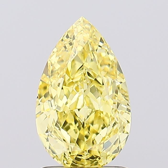 1.62 Carat Pear Shaped, Excellent Cut, VS1 Clarity, IGI Certified Lab Grown Diamond