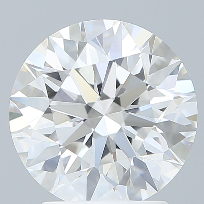 2.69 Carat Round Shaped, Excellent Cut, E Color, VVS2 Clarity, IGI Certified Lab Grown Diamond