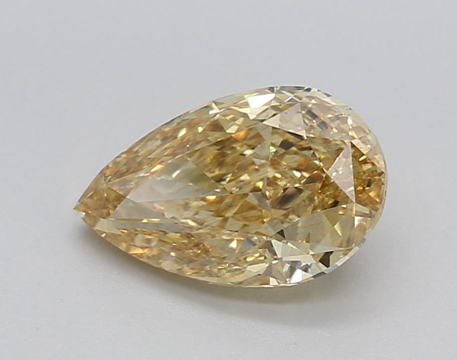 1.70 Carat Pear Shaped, Excellent Cut, VS2 Clarity, IGI Certified Lab Grown Diamond