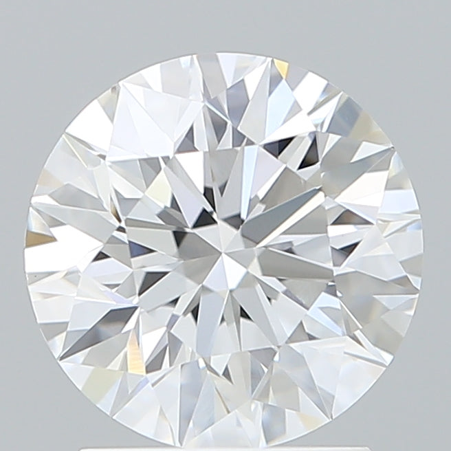 2.07 Carat Round Shaped, Excellent Cut, D Color, VVS2 Clarity, IGI Certified Lab Grown Diamond