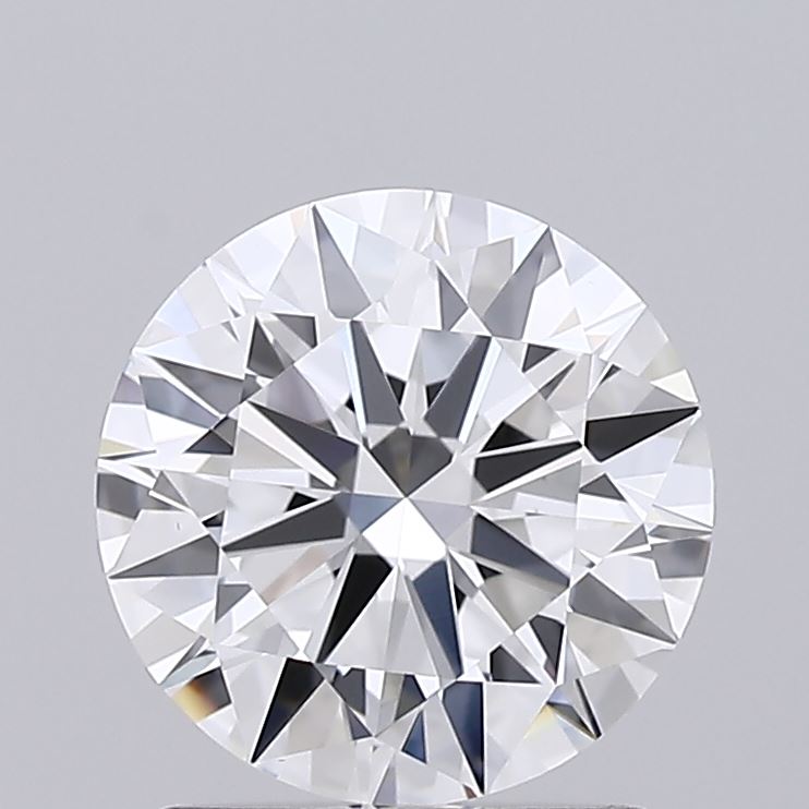 1.28 Carat Round Shaped, Excellent Cut, D Color, VVS2 Clarity, IGI Certified Lab Grown Diamond