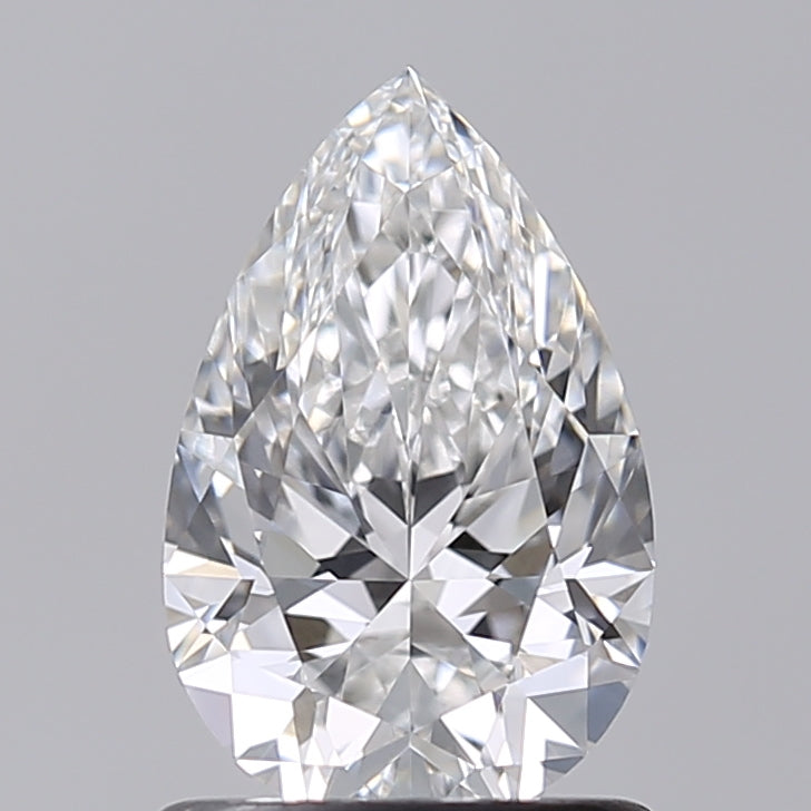1.01 Carat Pear Shaped, Excellent Cut, E Color, VVS2 Clarity, IGI Certified Lab Grown Diamond