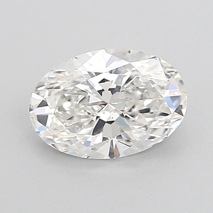 1.54 Carat Oval Shaped, Ideal Cut, F Color, VVS2 Clarity, IGI Certified Lab Grown Diamond