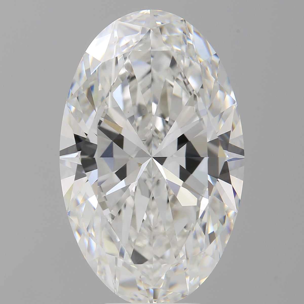 8.08 Carat Oval Shaped, Ideal Cut, E Color, VVS2 Clarity, IGI Certified Lab Grown Diamond